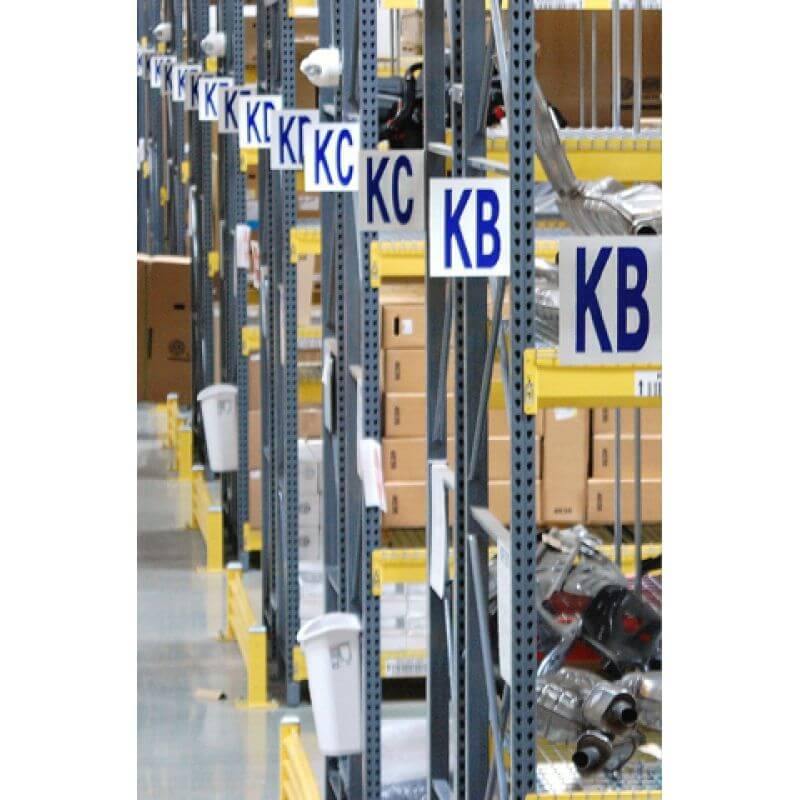 Aisle & Dock Door Signs - All Barcode Systems