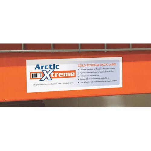 ID Label Arctic Xtreme Cold Storage Rack Labels - All Barcode Systems