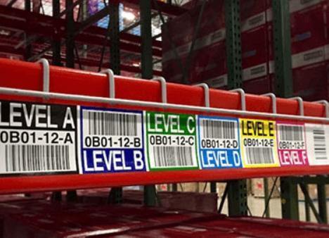 Warehouse Pallet Rack Labels – All Barcode Systems