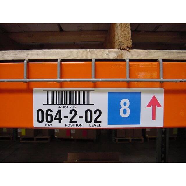 Warehouse Pallet Rack Labels – All Barcode Systems